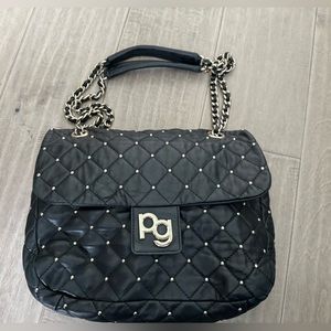 Purificación Garcia shoulder/crossbody bag with silver/gold hardware